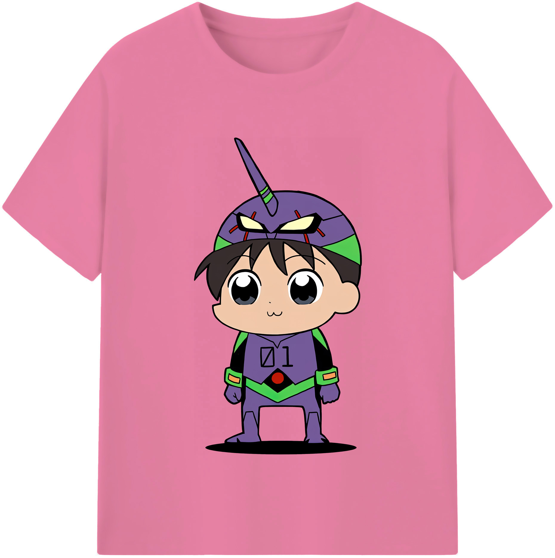 （画像用） EVA 新世紀エヴァンゲリオン 綿100％半袖Tシャツ（フロントプリント）